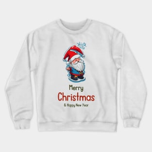 Merry Christmas And Happy New Year Crewneck Sweatshirt